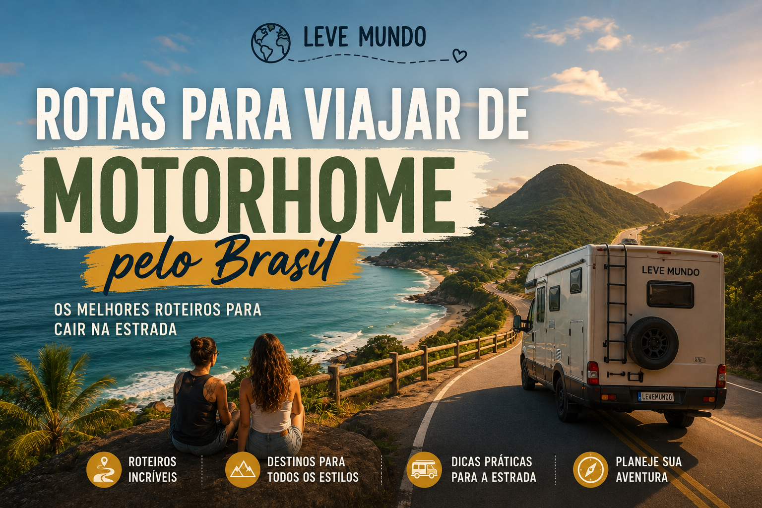 Rotas para viajar de motorhome pelo Brasil: os melhores roteiros para cair na estrada